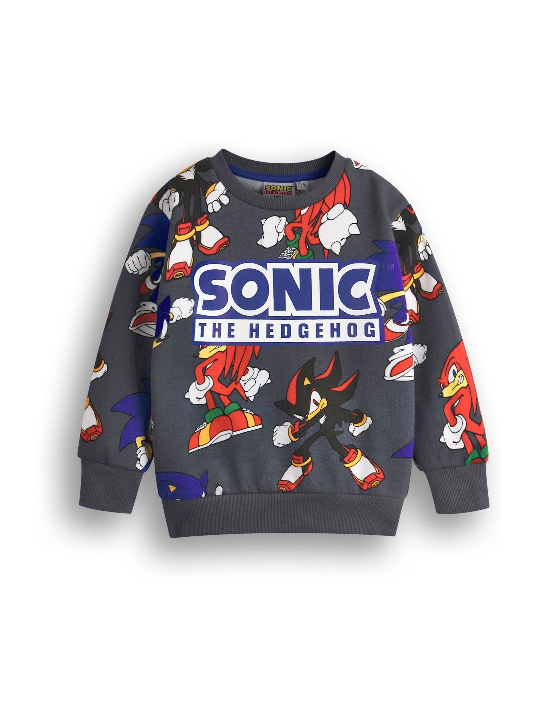 Vanilla Underground Sonic sweatshirt- en shortset voor jongens