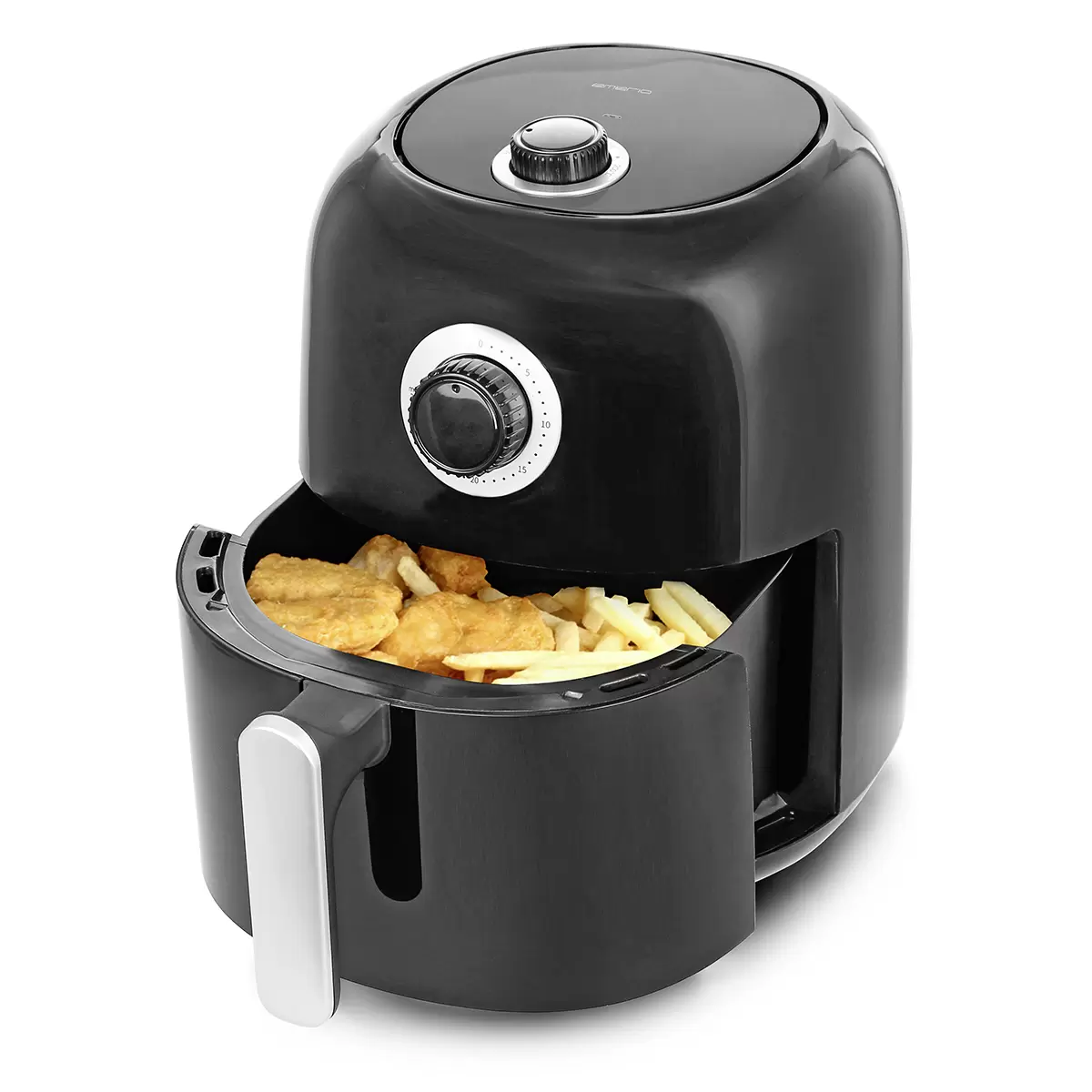 Heissluftfritteuse 3 Liter Bono Schwarz