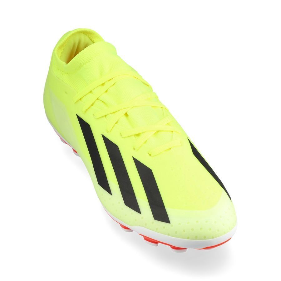 adidas X Crazyfast League 2G/3G AG Solar Energy - Jaune/Noir/Blanc