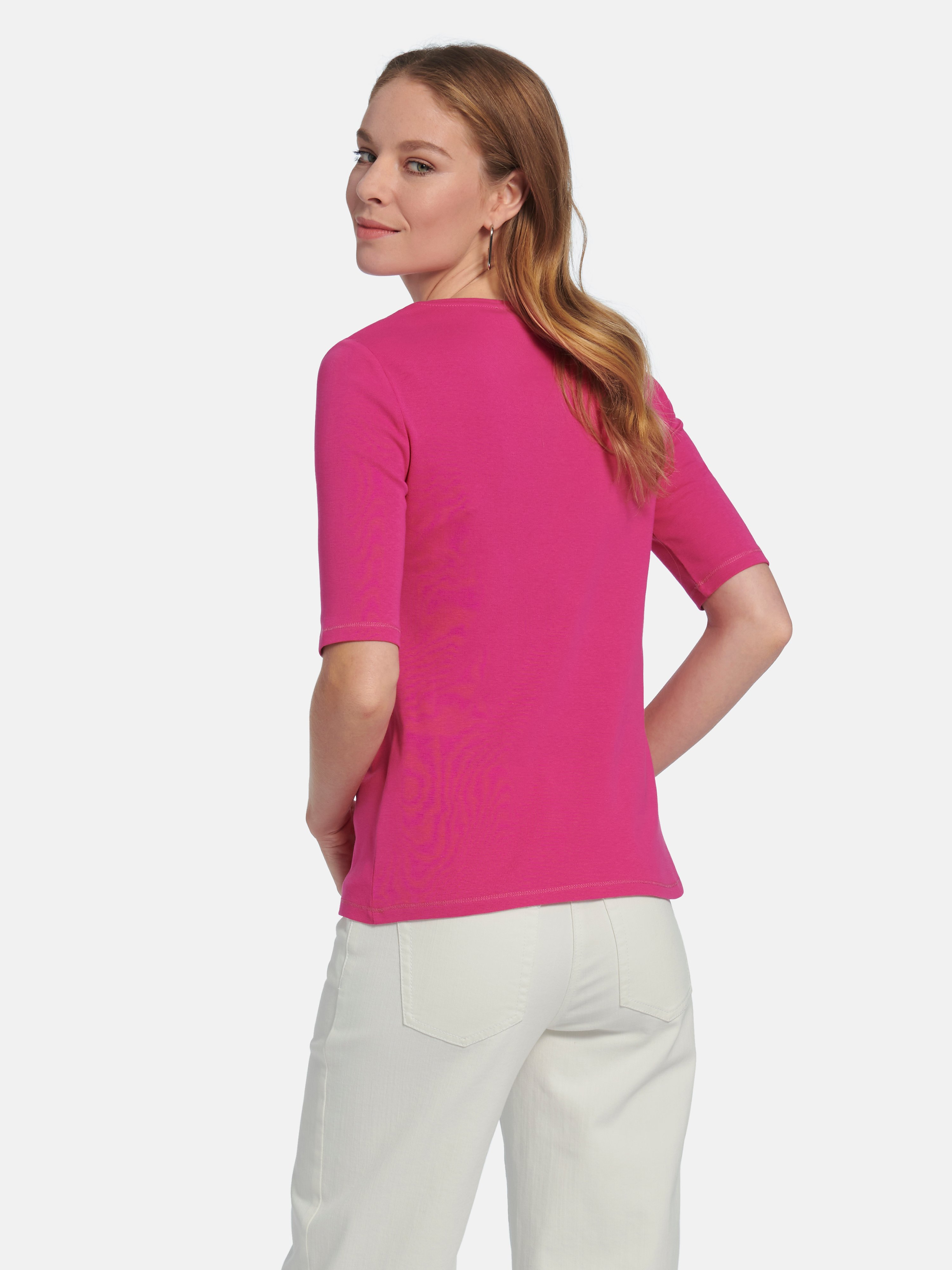Rundhals-Shirt