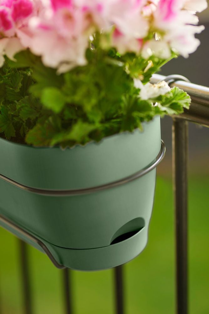 Elho balkonbak Vibia Campana groen 50,4 x 26 x 17,7 cm