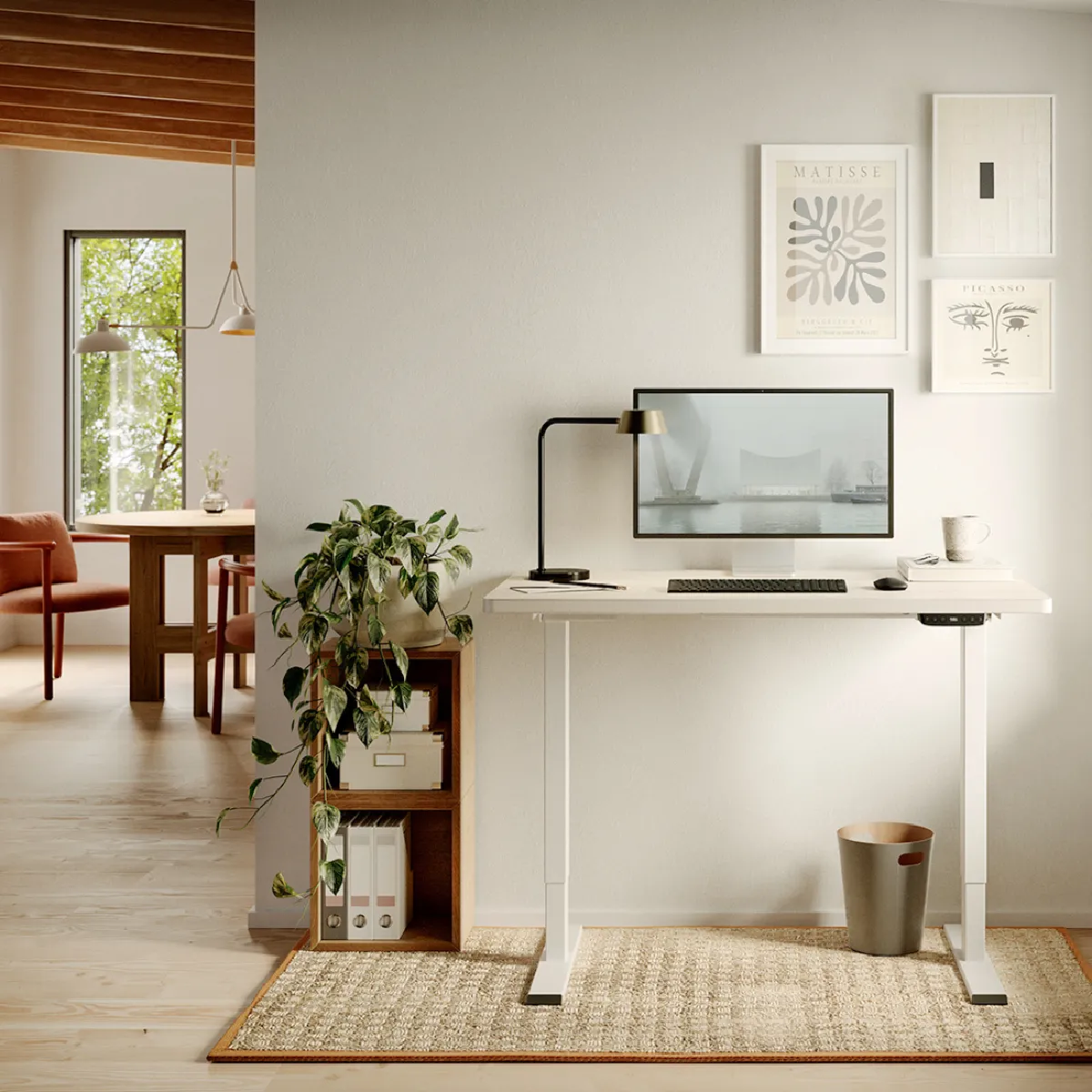 ELEVA Bureau assis-debout - Noir