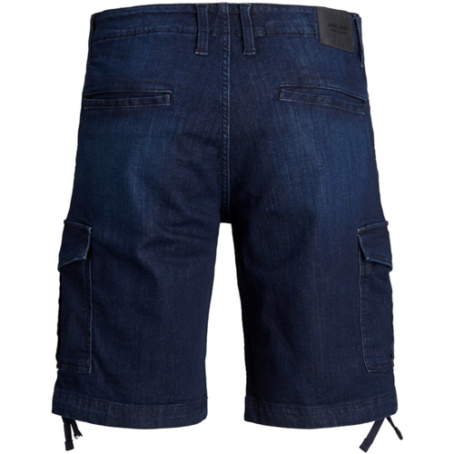Jack & Jones - 12183616 JJICHARLIE JJCARGO SHORTS AKM 731 Blue Denim Azul