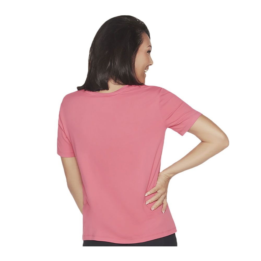 Skechers GODRI SERENE - Maillot Femme rouge/rose