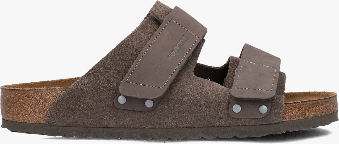 bruine birkenstock slippers uji