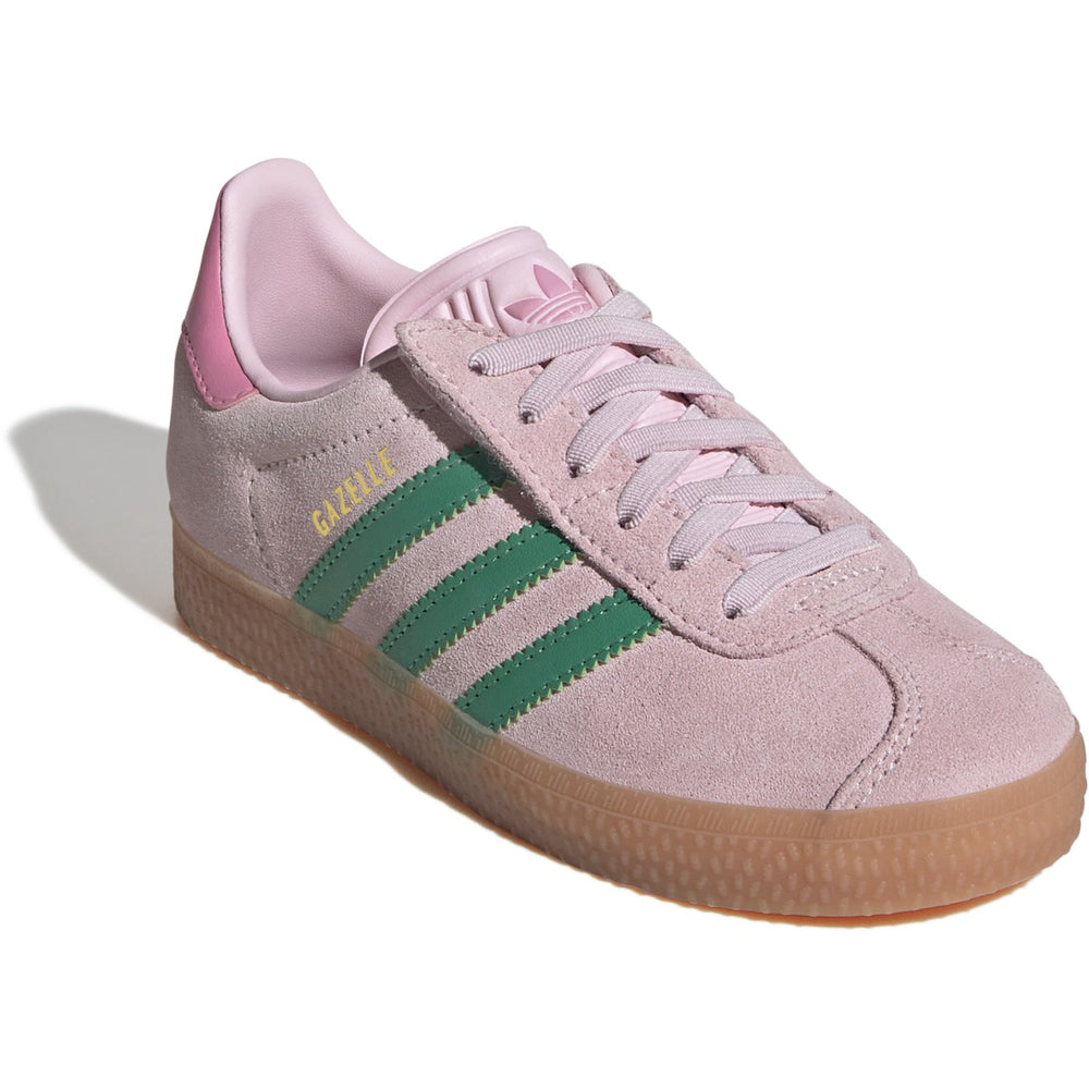 Køb adidas Originals Clear Pink/Court Green/Bliss Pink Gazelle Cf El C Sneakers