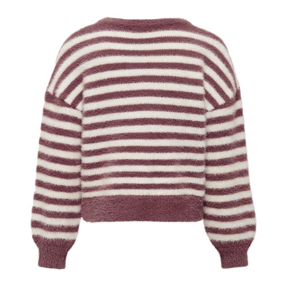 Pull Blanc/Violet Fille Kids Only Kognew