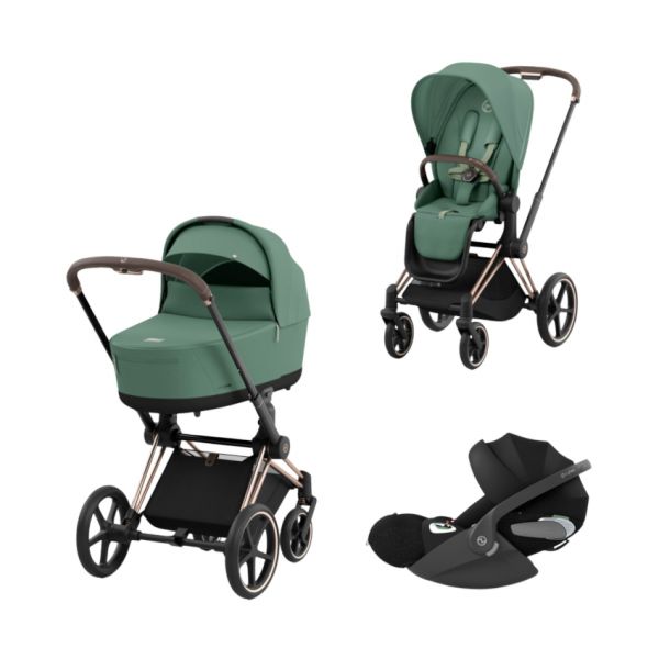 Cybex Priam 4 Kinderwagen Set 3-in-1 - Leaf Green