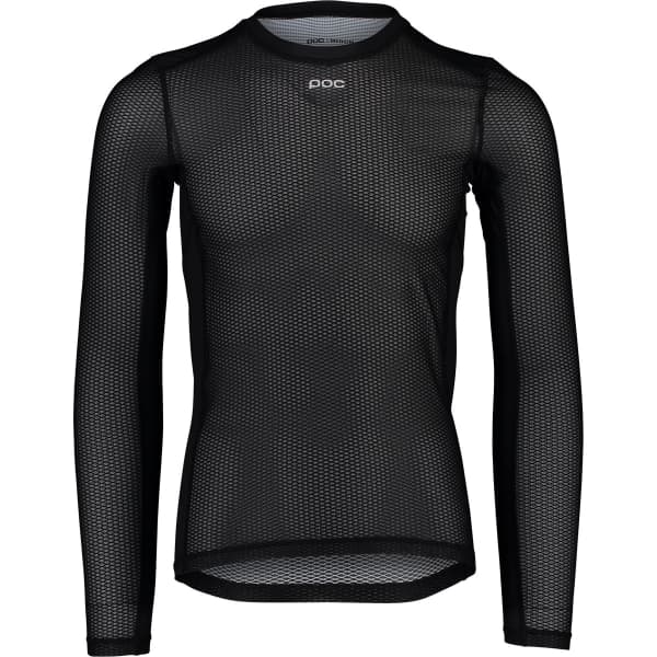 Maillot VTT POC ESSENTIAL LAYER LS JERSEY URANIUM BLACK