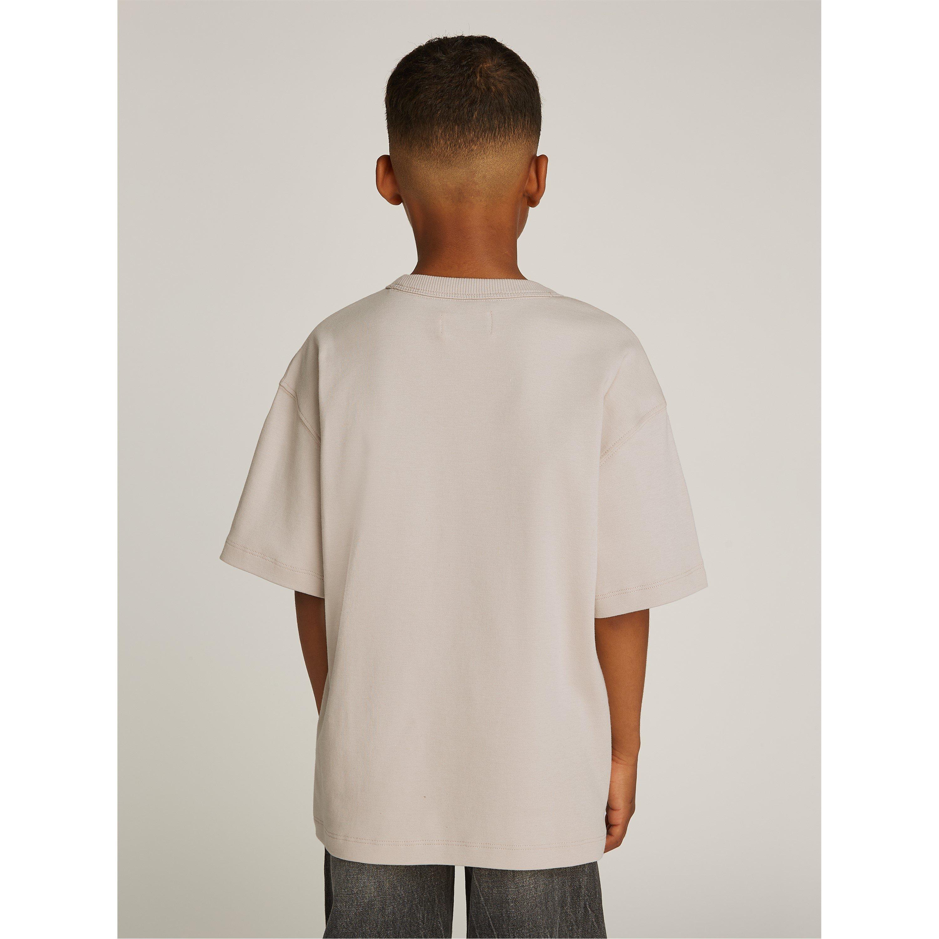 Calvin Klein Jeans OUTLINED FLEECE MONO T-SHIRT