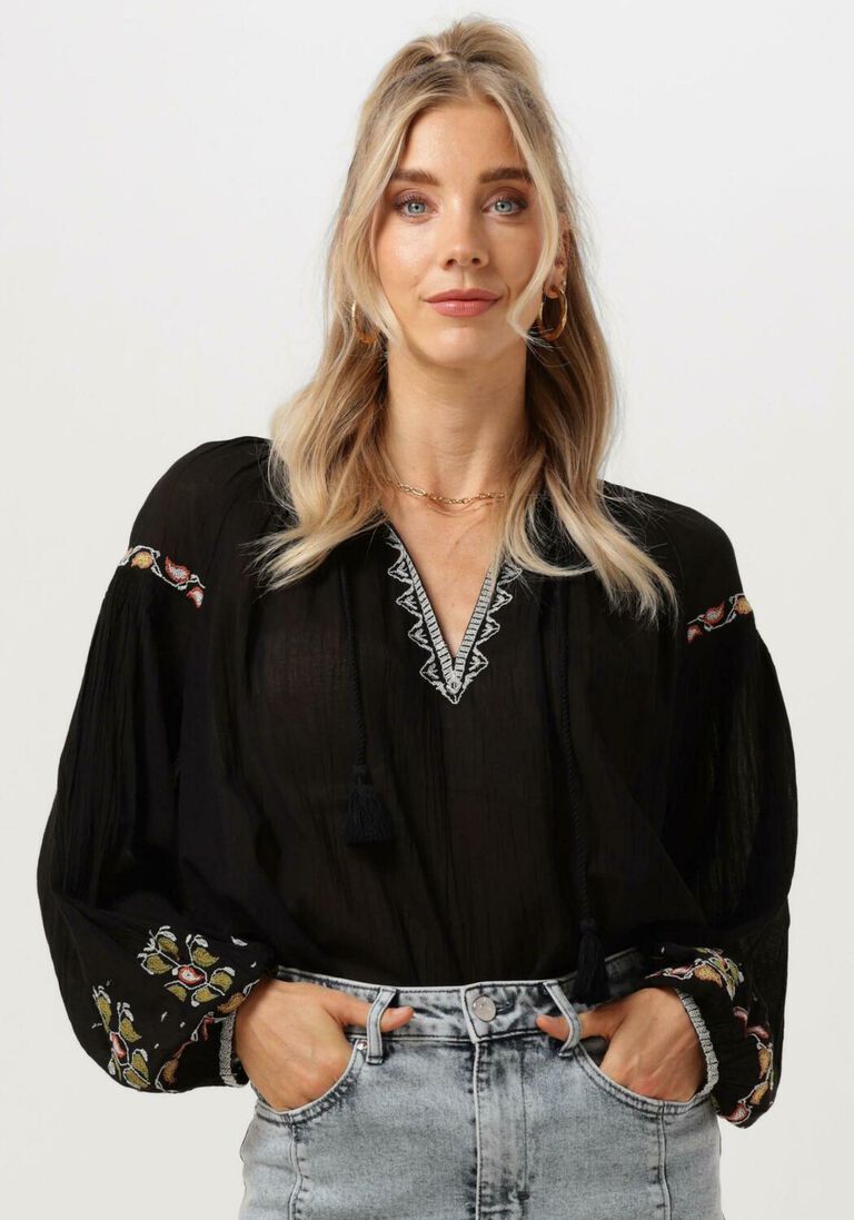 VANESSA BRUNO zwarte vanessa bruno blouse bambi