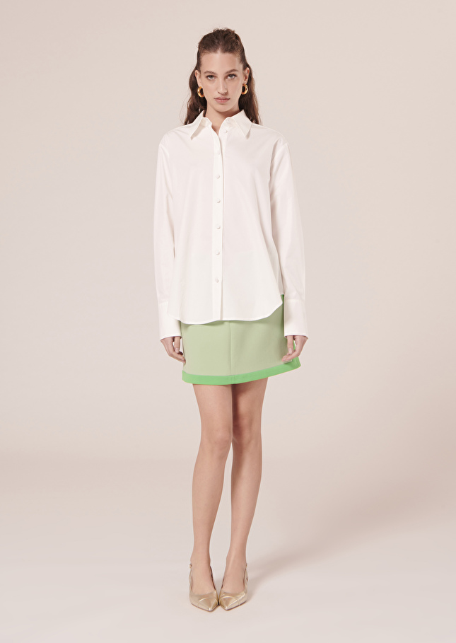 Chemise Clarenceblanche en popeline