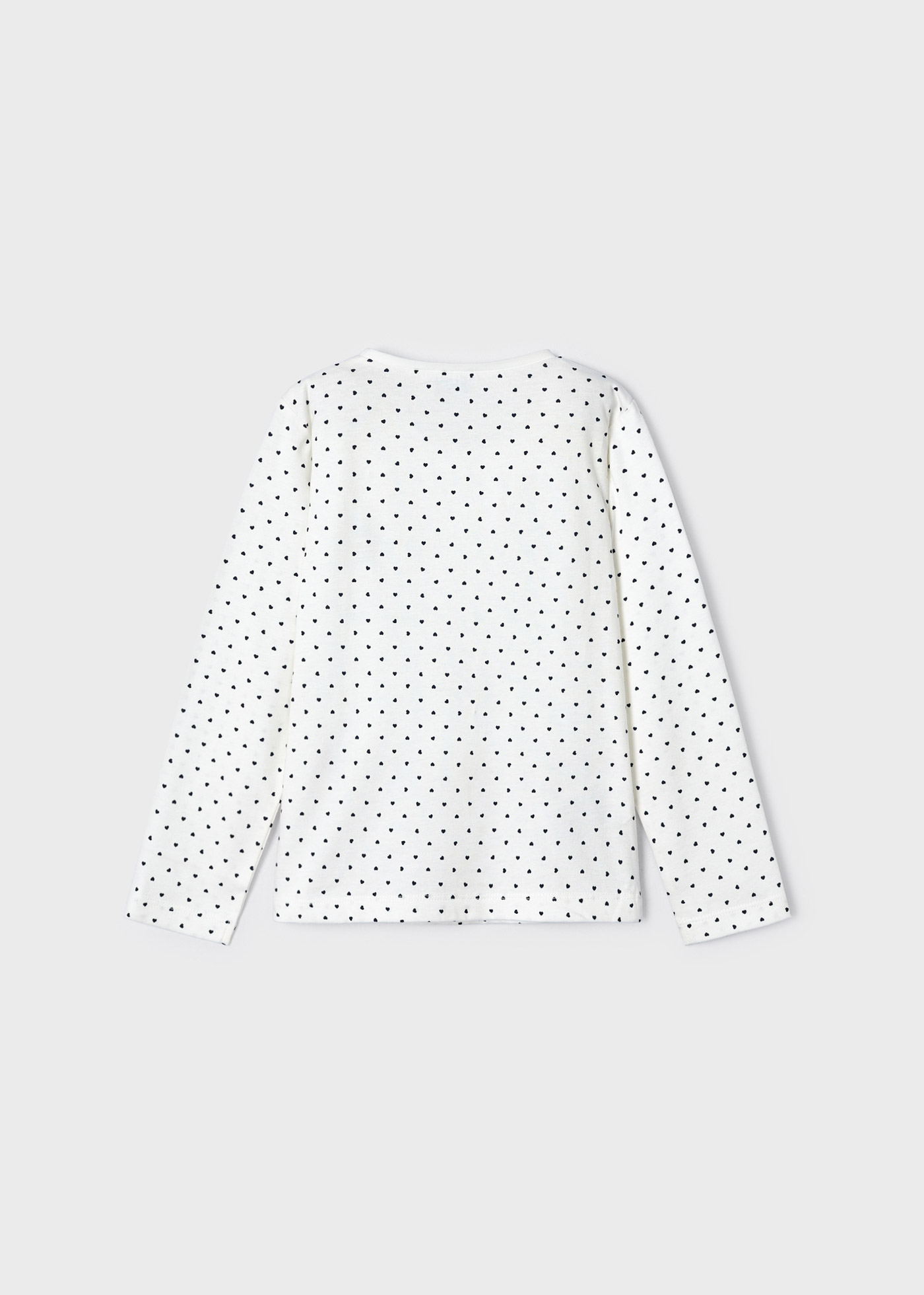 Camiseta de algodão com lantejoulas para meninas