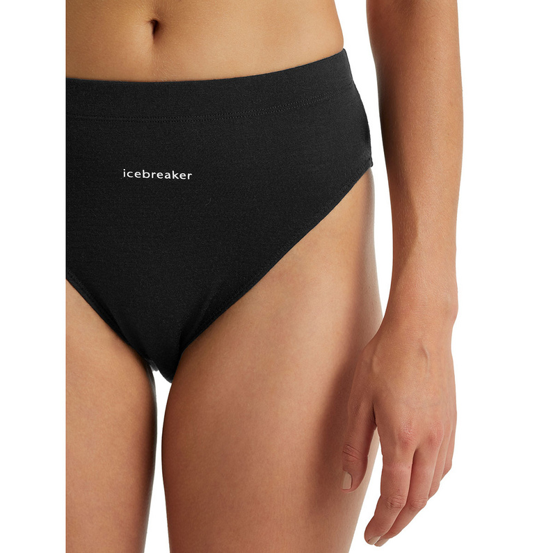 Icebreaker Damen Queens High Cut Unterhose