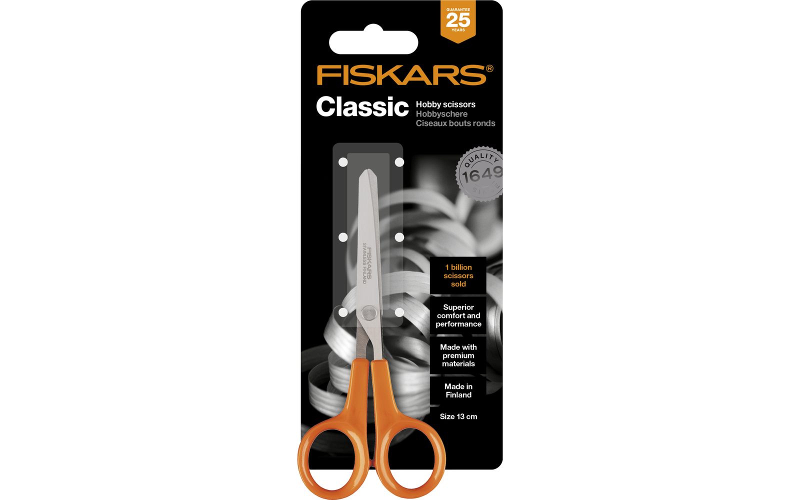 Fiskars Classic Hobbyschere 13 cm