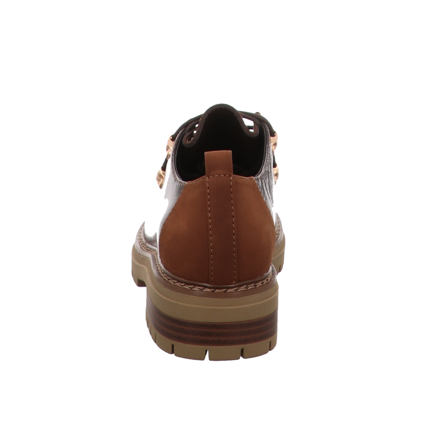 Damen Schnürschuh braun braun