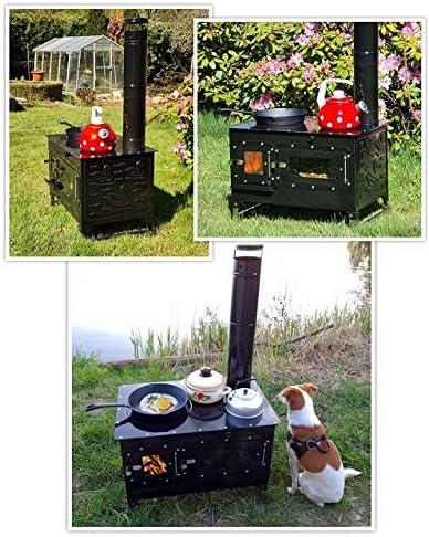 Outdoor-Küchenofen ROSALIE - Garten-Kamin Gartenküche Pizzaofen Zeltofen Gartenofen