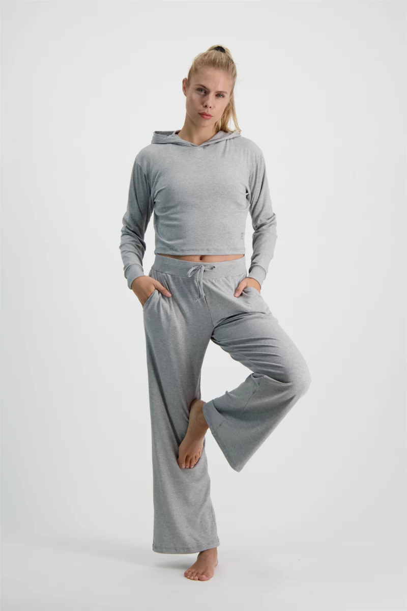 POWERZONE Cropped Damen Hoodie