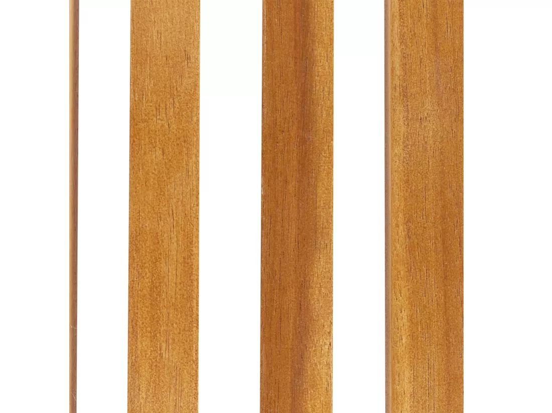 Table d'appoint pour le jardin BELLANO 35 cm 40 cm Acacia Marron