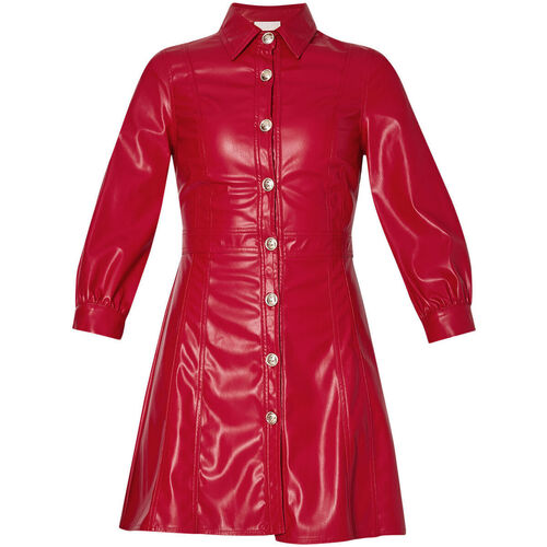 Liu Jo - Vestido de tejido revestido Rojo
