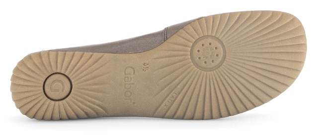 Gabor Mokassin »FLORENZ«  Slipper, Schlupfschuh mit Gummizug, Weite G (=weit)