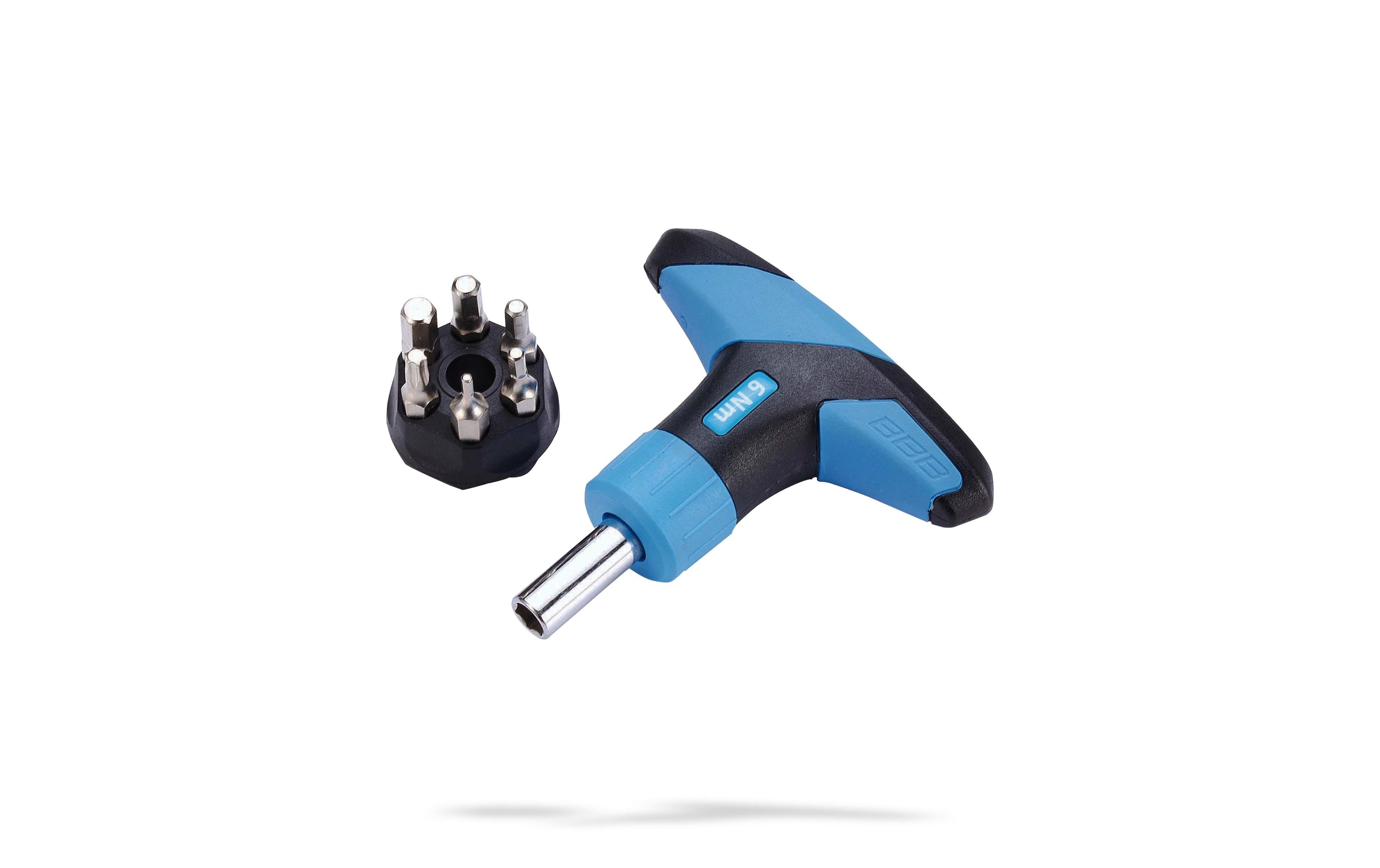 Drehmomentschlüssel TorqueFix BTL-119 6 NmDrehmomentschlüssel mit Aufsätzen