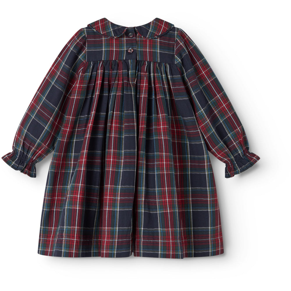 Køb MarMar Check Pilot Navy Check Dulla B LS Kjole