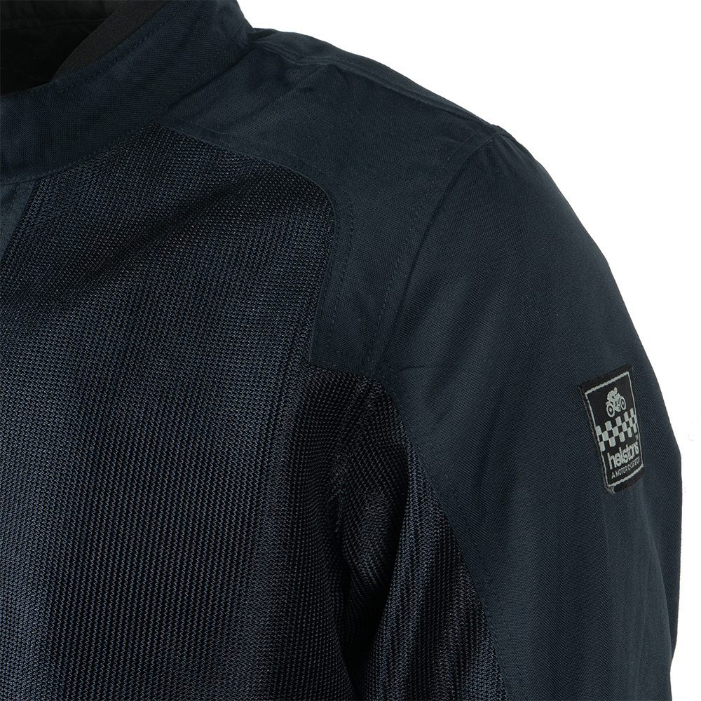Helstons - Blouson Stoner Tissu Mesh Bleu