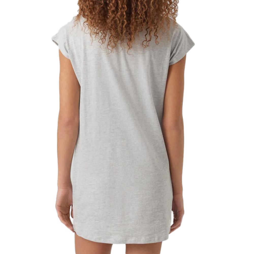 Vero Moda Robe T-Shirt Grise Femme Vero Moda Turtle
