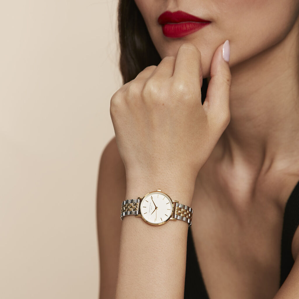 Montre Rosefield The Small Edit Blanc