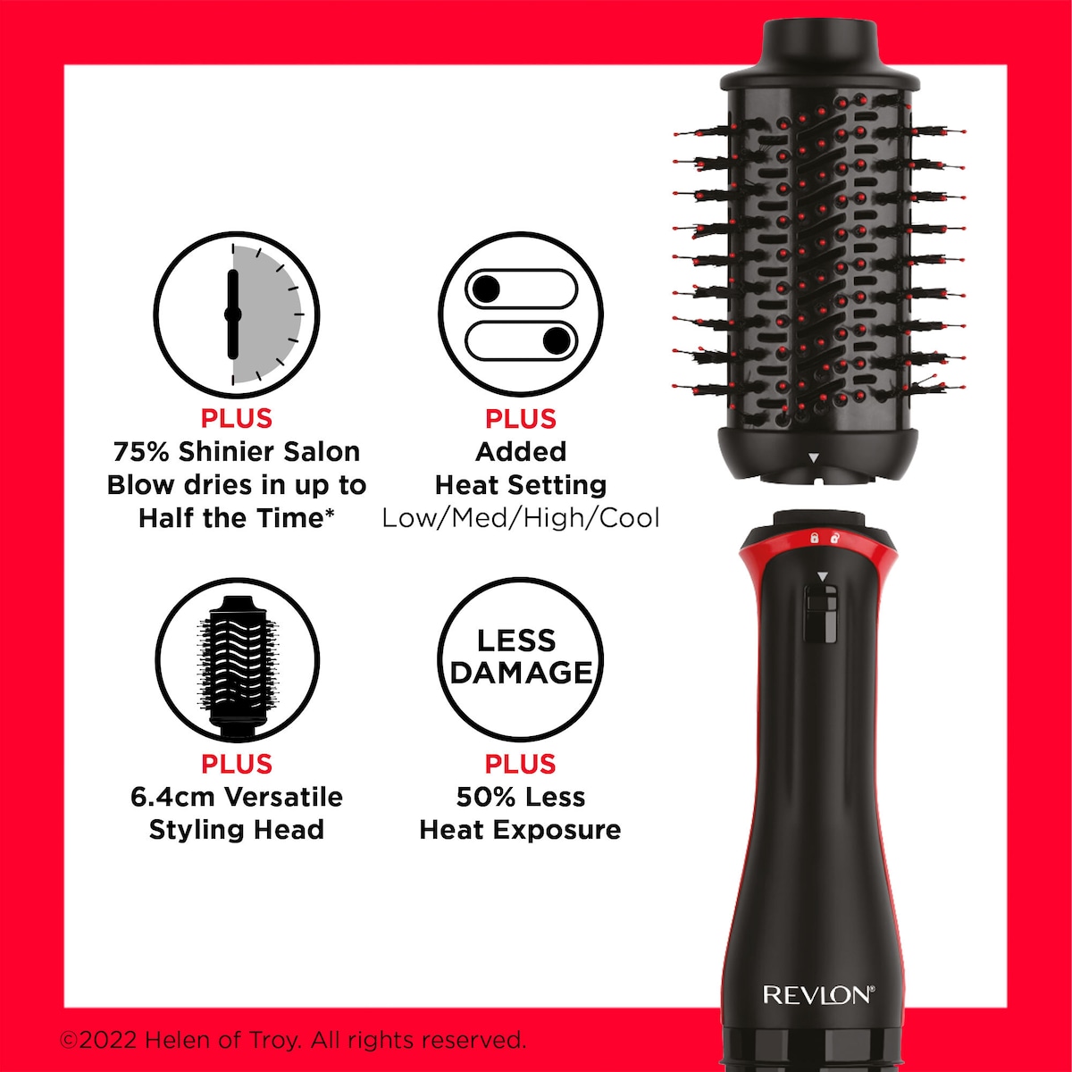 Revlon Air Styler OneStep Volumiser PLUS varmluftsbørste RVDR5298E