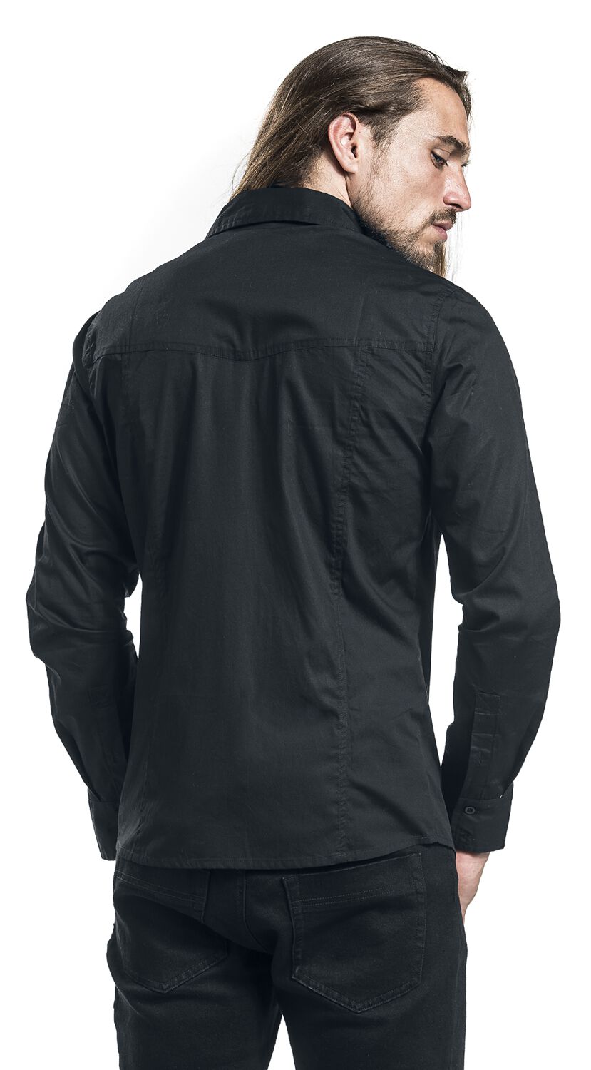 There Is No Business Like Rock Business | Black Premium by EMP Chemise manches longues