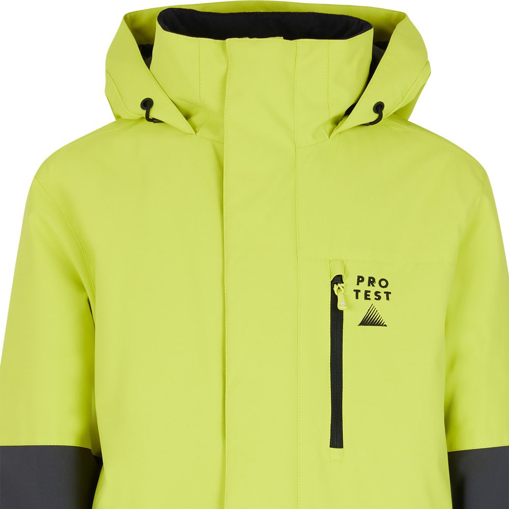 Protest Saver Jr Skijacke Kinder limone