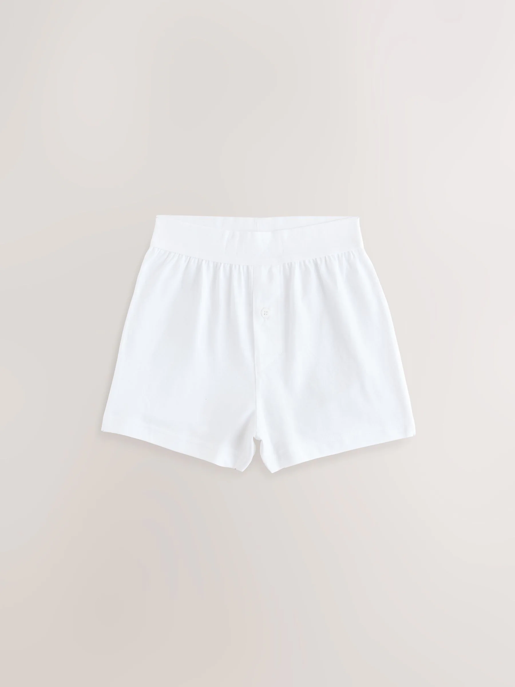 Wit - Verpakking van 5 ruimvallende 100% katoenen Boxer (1.5-16jr)