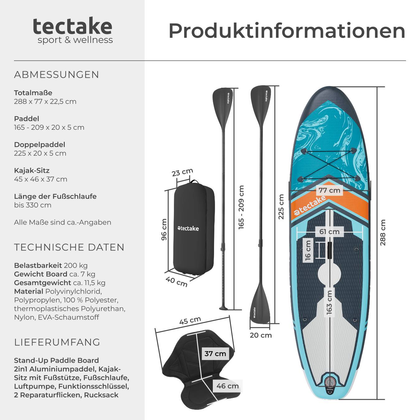 Stand-Up Paddle Board Zenon