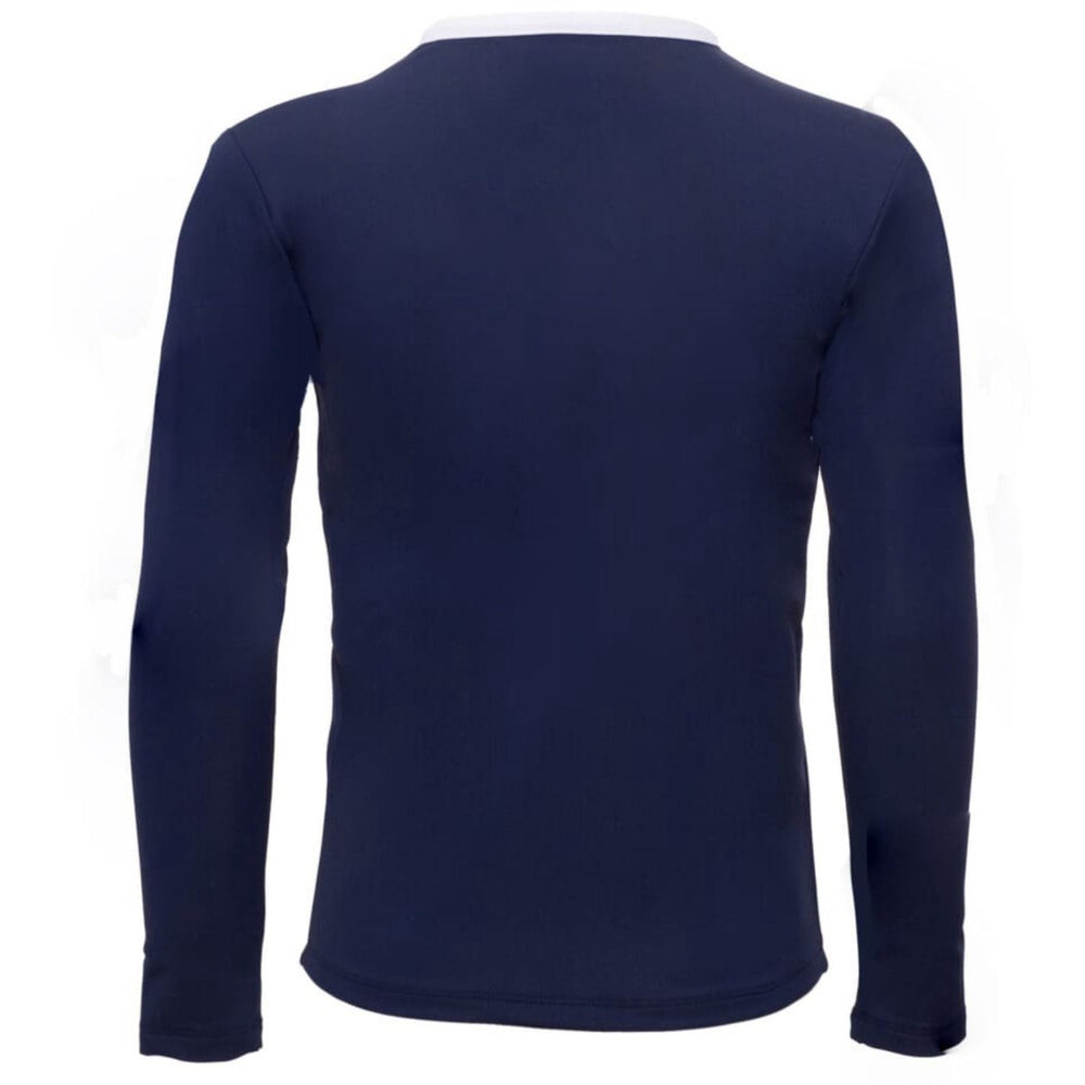 Køb Petit Crabe Blue Basic Lynlås Uv-Swim Bluse L/S