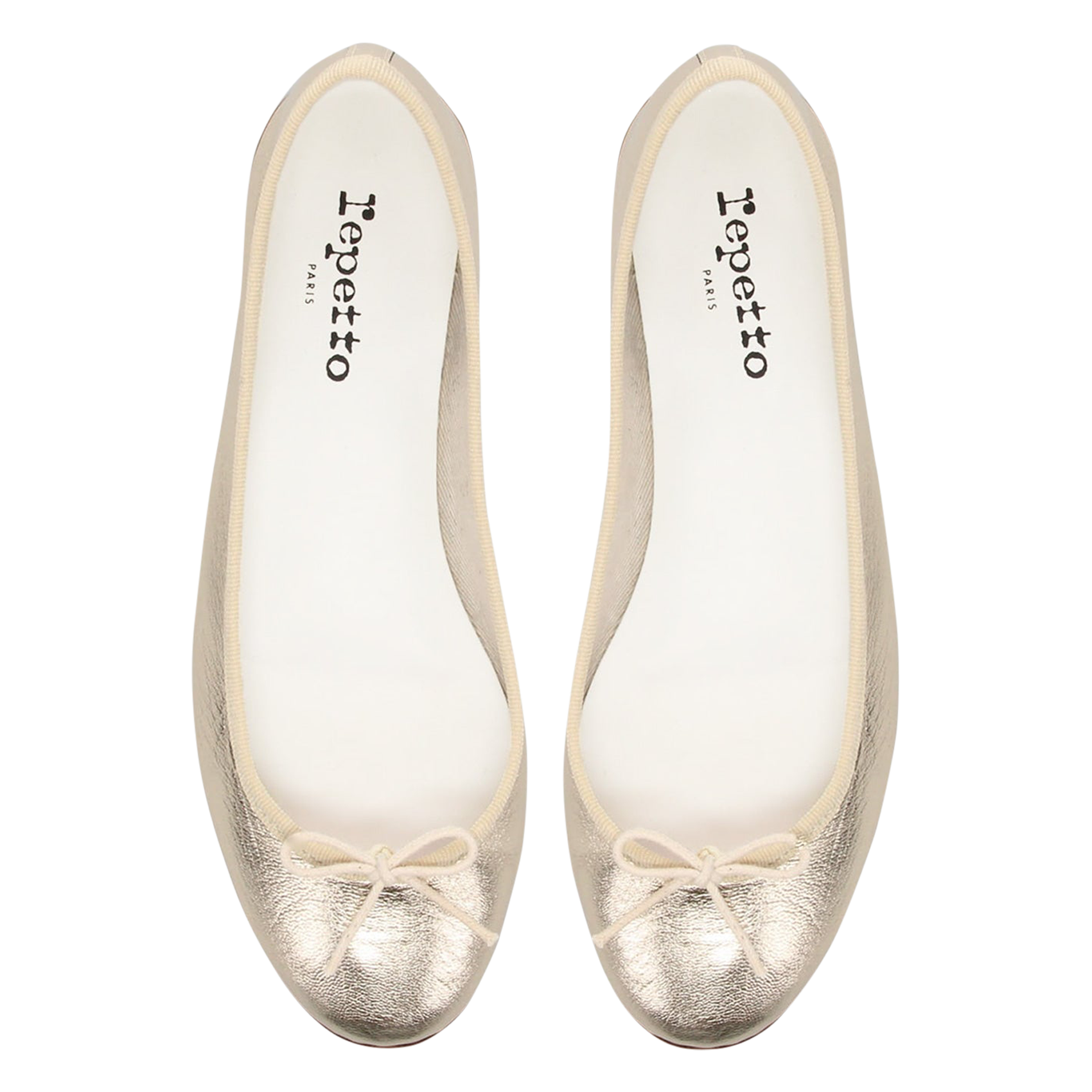CAMILLE - Mules en cuir | Doré