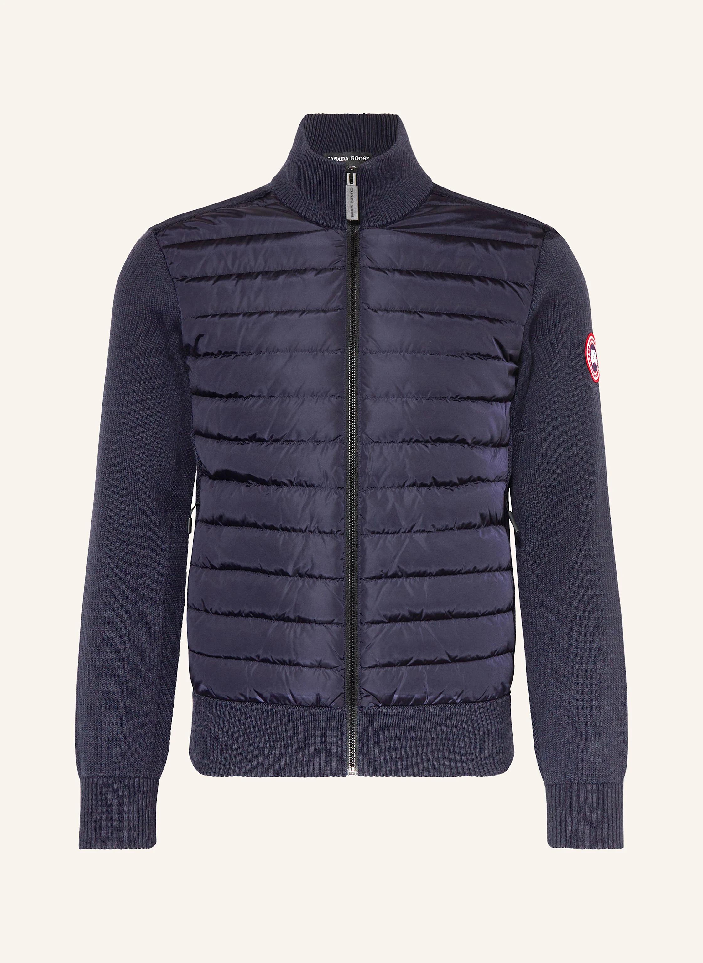 CANADA GOOSE Strickjacke HYBRDIGE im Materialmix
