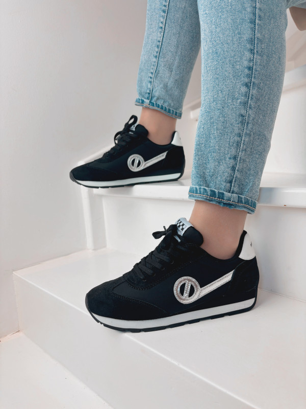No Name - CITY RUN JOGGER Black/Black