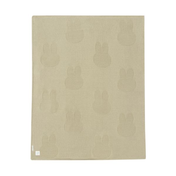 Jollein Miffy Ledikantdeken - 100 x 150 - Olive Green