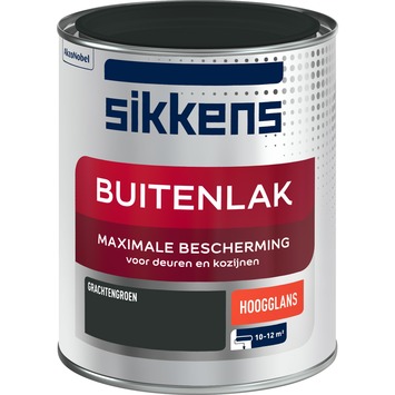 Sikkens buitenlak hoogglans Grachtengroen 750 ML