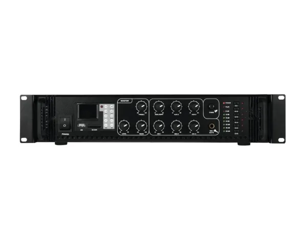 Omnitronic 80709719, 120 W, A/B, 0,5%, 85 dB, 80 - 16000 Hz, Klemmeterminaler