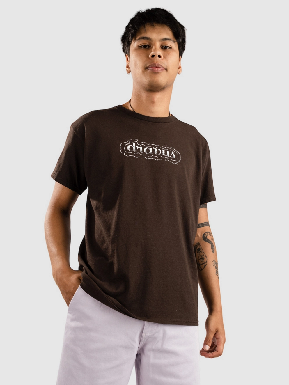 Dravus Peace Within T-Shirt brown