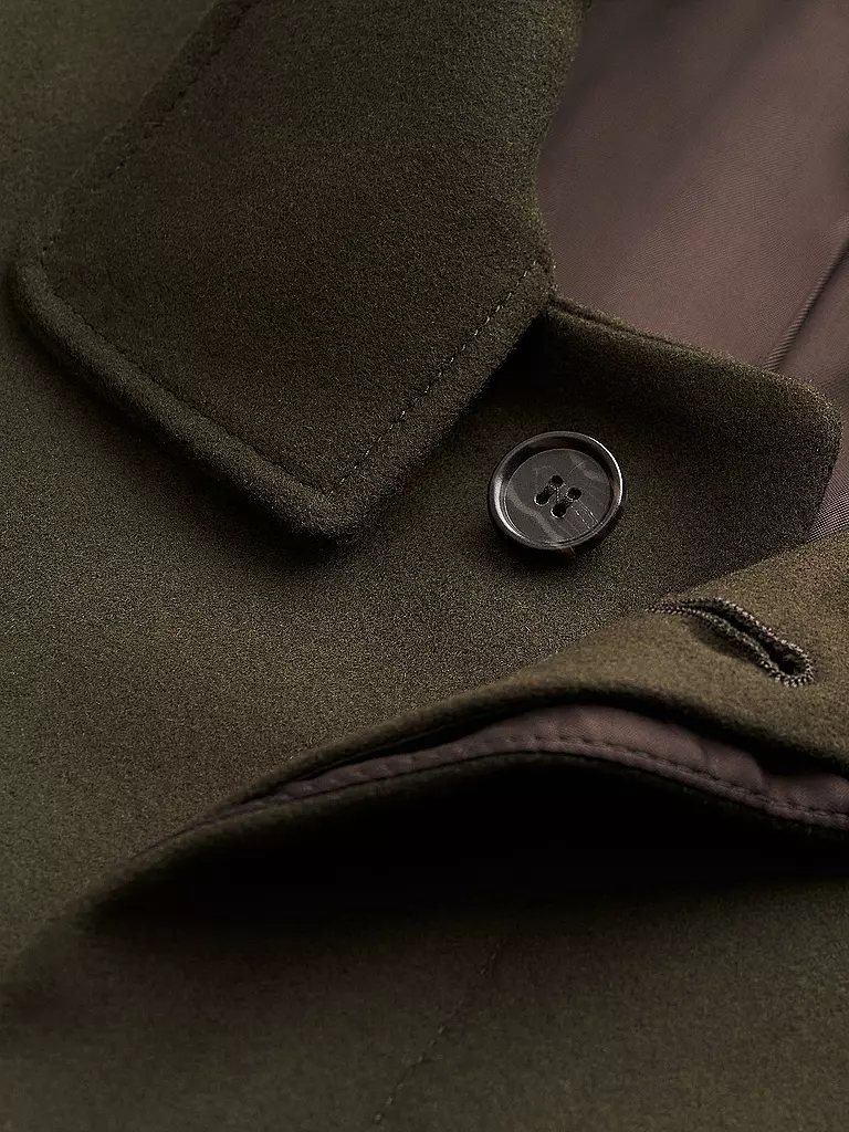 TIGER OF SWEDEN Wollmantel ALERIC olive