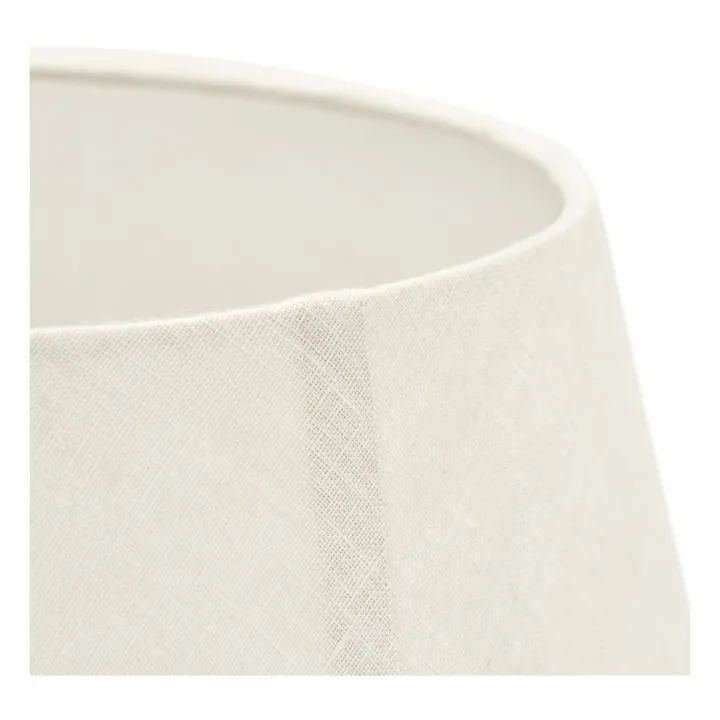 House Doctor Lampe Bakora en lin | Blanc