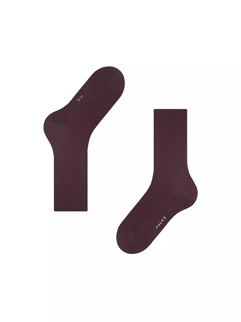 FALKE Herren Socken CLIMAWOOL barolo rot