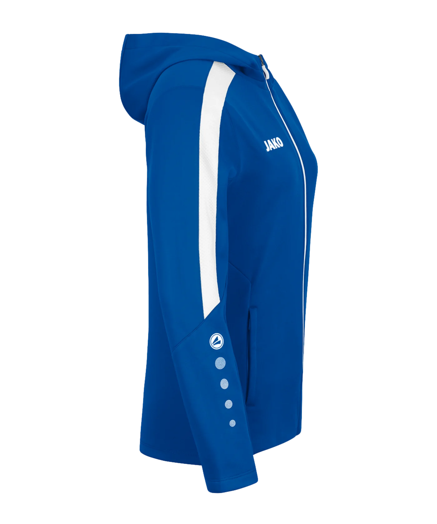 JAKO Power Kapuzenjacke Damen Blau F400