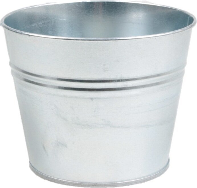 Zinc Collection bloempot Chris zink 23 x 23 x 18 cm