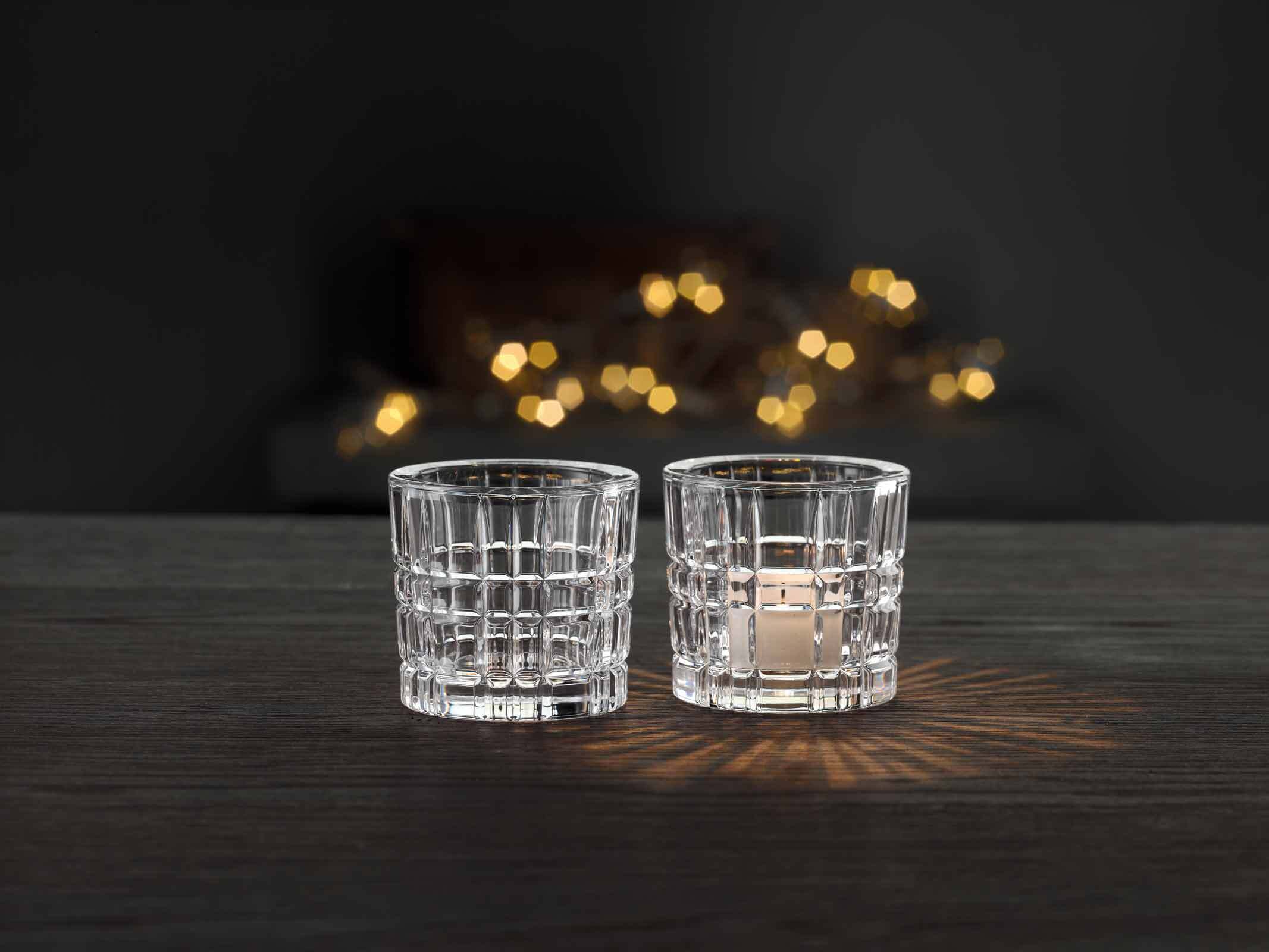 Nachtmann Teelichthalter Square Votives ø 7,1 x 6,6 cm 2er Set