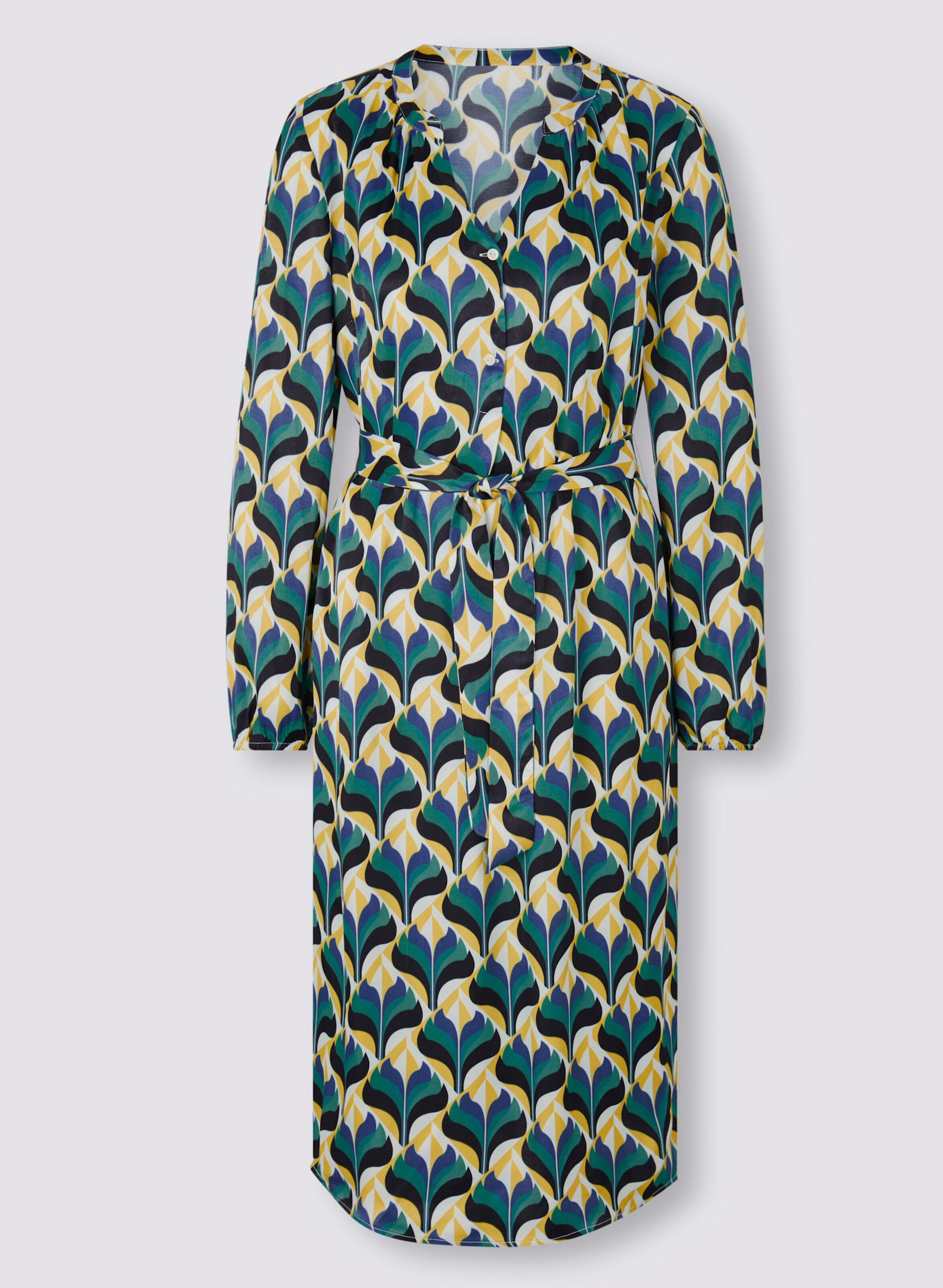 Druck-Kleid